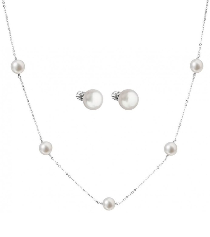 Evolution Group Elegantní zvýhodněná souprava šperků Pavona 21004.1, 22015.1 (náhrdelník, náušnice) - Sety šperků Zvýhodněné sety šperků