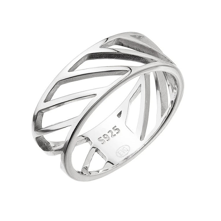 Evolution Group - Pavona Stylový stříbrný prsten pro ženy 65022 52 mm Evolution Group - Pavona Stylový stříbrný prsten pro ženy 65022 52 mm - Prsteny Prsteny bez kamínku