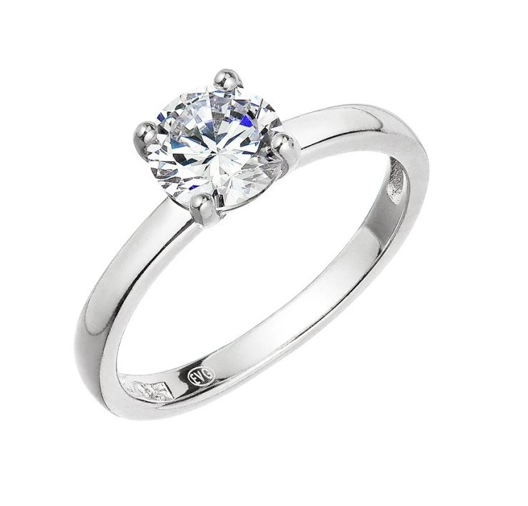 Evolution Group - Pavona Stříbrný prsten se zirkonem 15004.1 crystal 58 mm Evolution Group - Pavona Stříbrný prsten se zirkonem 15004.1 crystal 58 mm - Prsteny Prsteny s kamínkem