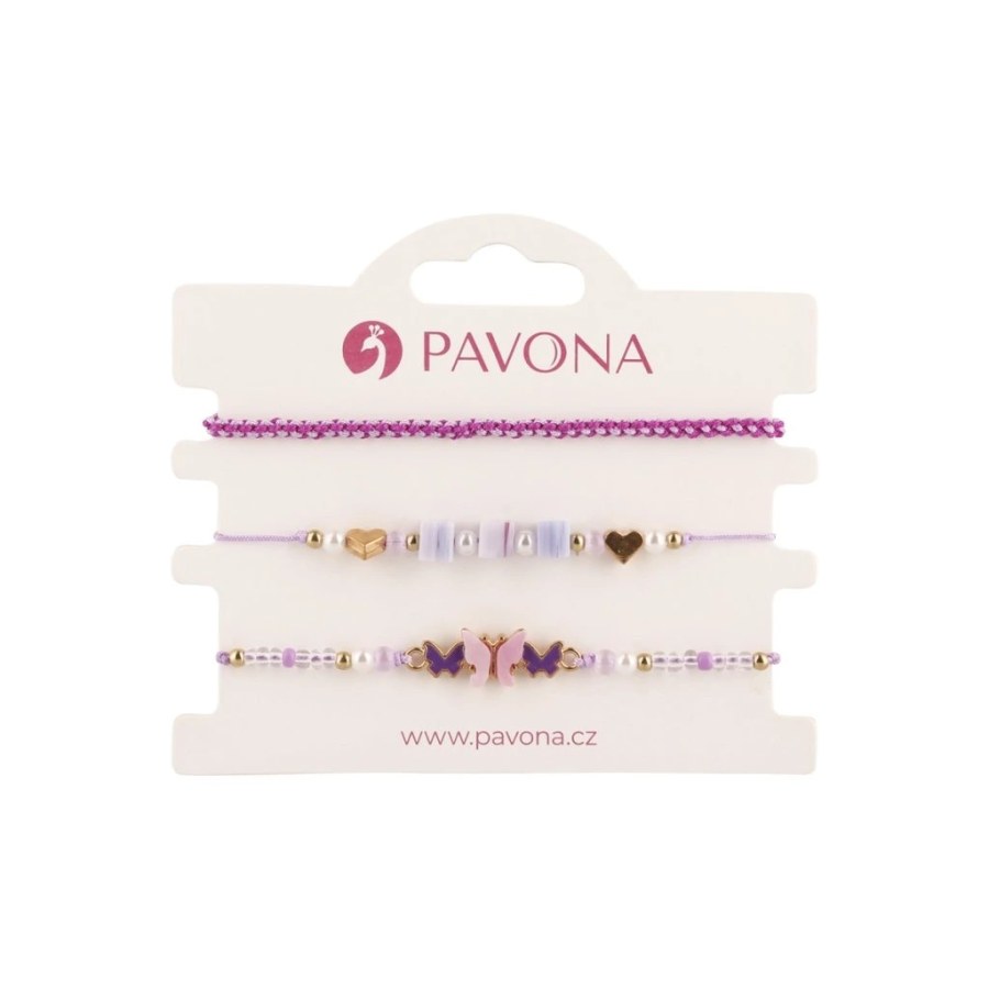 Evolution Group - Pavona Sada barevných náramků 53024.3 - Sety šperků Soupravy šperků