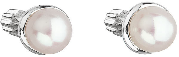 Evolution Group Stříbrné náušnice s perlou Pavona 21003.1 - Náušnice Pecky