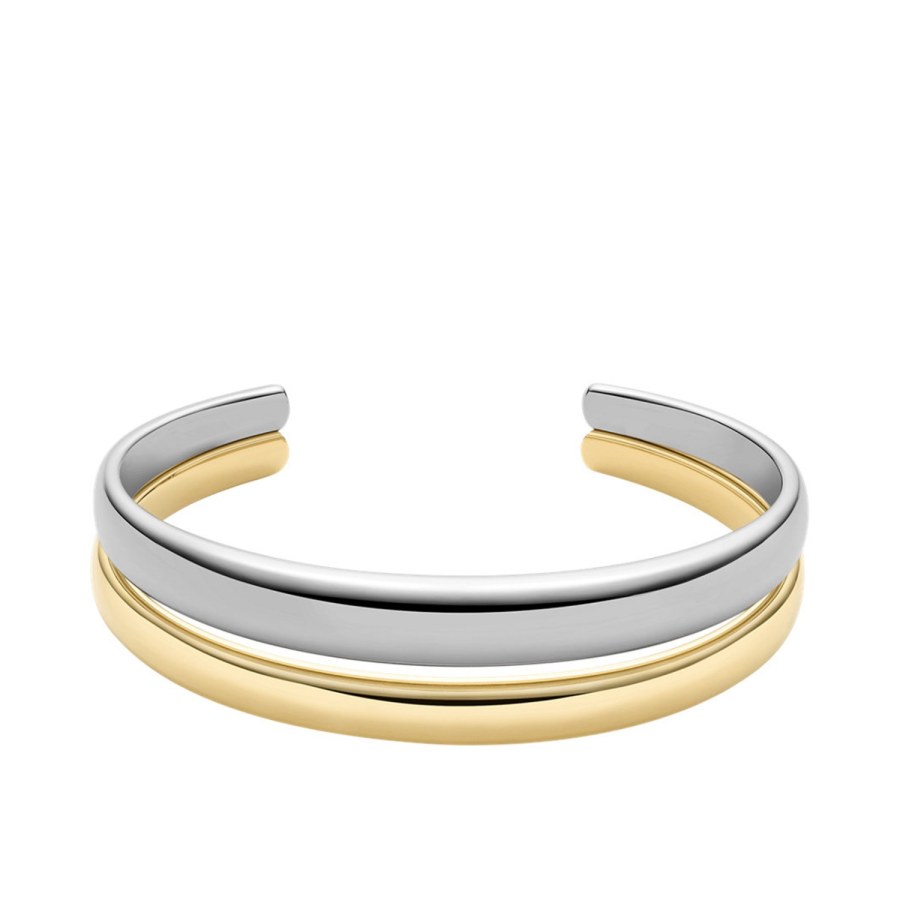 Fossil Otevřený pevný náramek pro ženy Ellis JF04874998 - Náramky Pevné náramky