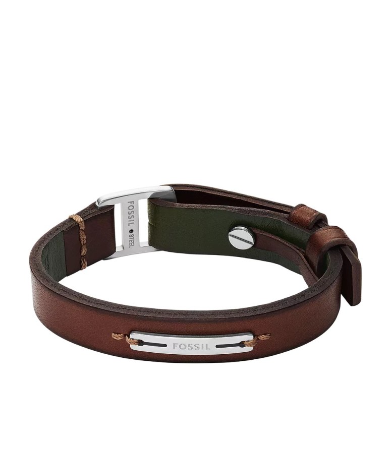 Fossil Stylový kožený náramek pro muže JF04963040 - Náramky Kožené náramky