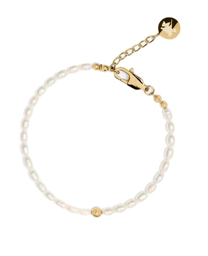 Furiosa Elegantní perlový náramek Pearl Spark SB-SPARK-G - Náramky Perlové náramky