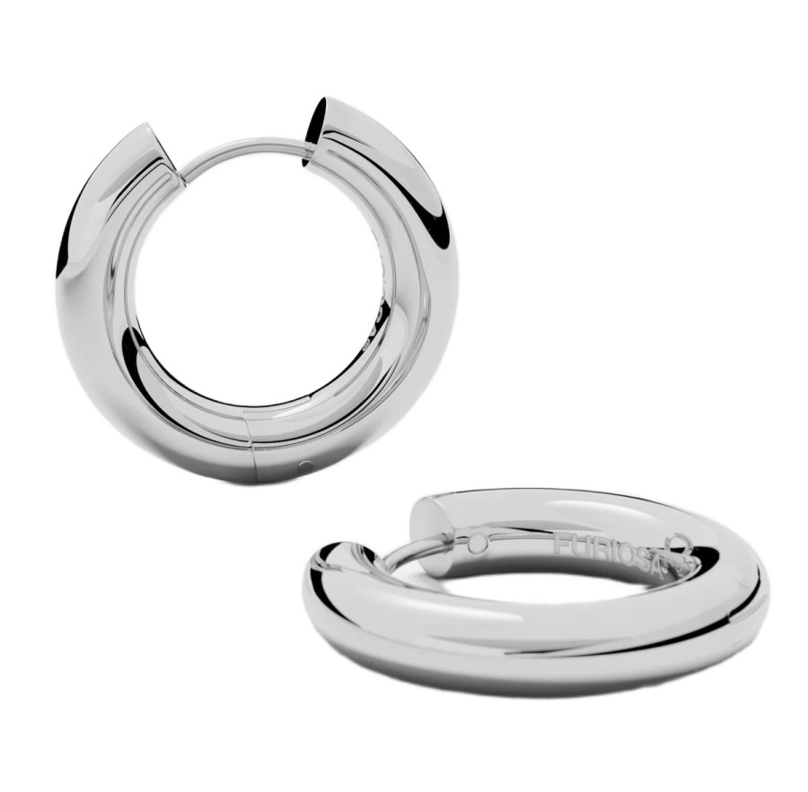 Furiosa Ocelové kruhy Chubby Hoop SE-CCHUBBYH-S - Náušnice Bez kamínků