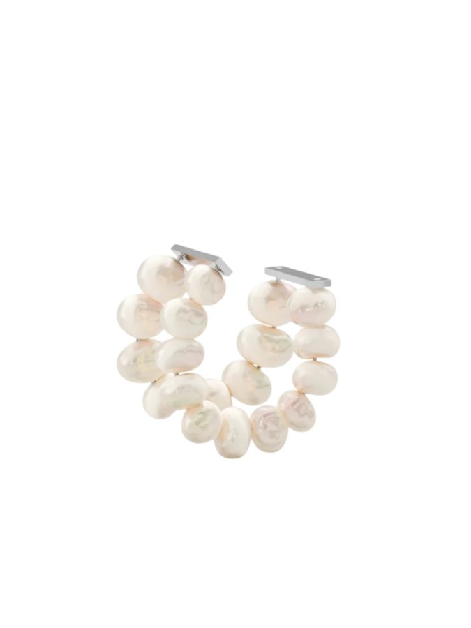 Furiosa Single záušnice s pravými perlami Candy Cuff ME-CANDYCUFF-S