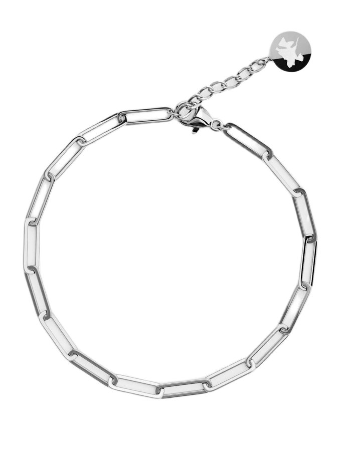 Furiosa Elegantní náramek z oceli Paperclip Vibe SB-VIBEB-S - Náramky Řetízkové náramky