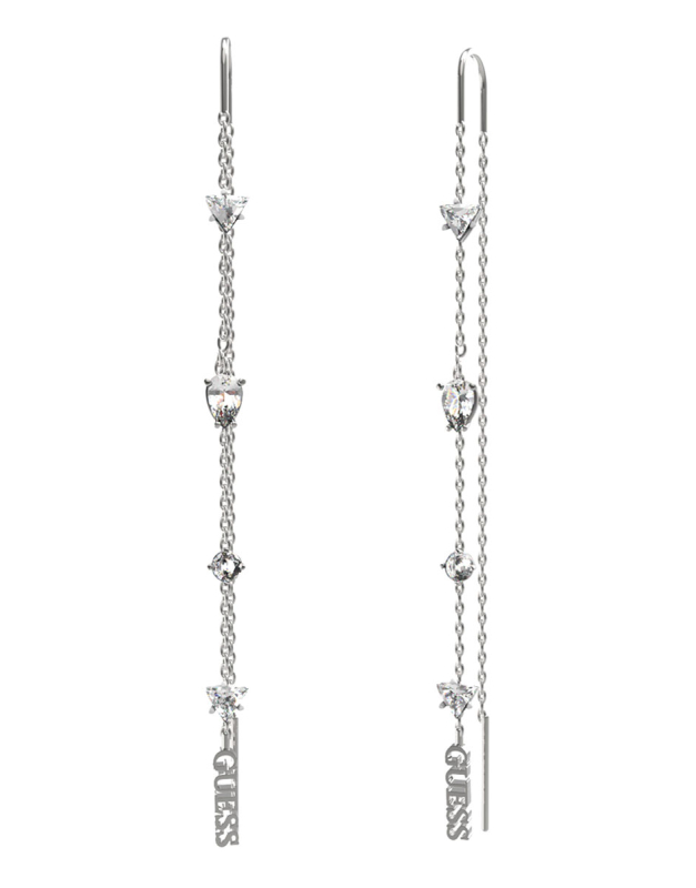 Guess Dlouhé náušnice s krystaly Wonderlights JUBE04412JWRHT/U Guess Dlouhé náušnice s krystaly Wonderlights JUBE04412JWRHT/U - Náušnice Visací náušnice