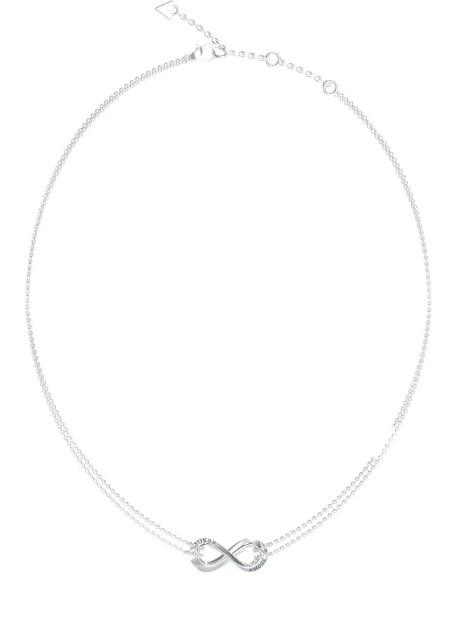Guess Dvojitý ocelový náhrdelník se srdíčky Guess Amore JUBN05049JWRHT Guess Dvojitý ocelový náhrdelník se srdíčky Guess Amore JUBN05049JWRHT - Náhrdelníky