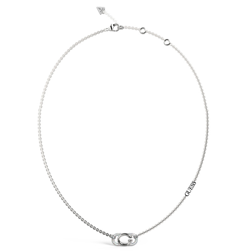 Guess Elegantní ocelový náhrdelník s&nbsp;krystaly JUBN04509JWRHT-U - Náhrdelníky Náhrdelníky s&nbsp;kameny