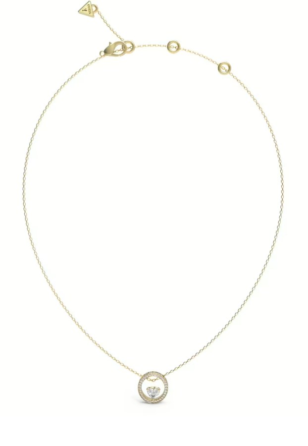 Guess Elegantní pozlacený náhrdelník M`ama Non M`ama JUBN04665JWYGT/U Guess Elegantní pozlacený náhrdelník M`ama Non M`ama JUBN04665JWYGT/U - Náhrdelníky