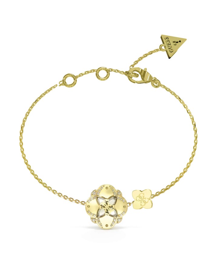 Guess Fashion pozlacený náramek Wild Flower JUBB05503JWYGS - Náramky Řetízkové náramky