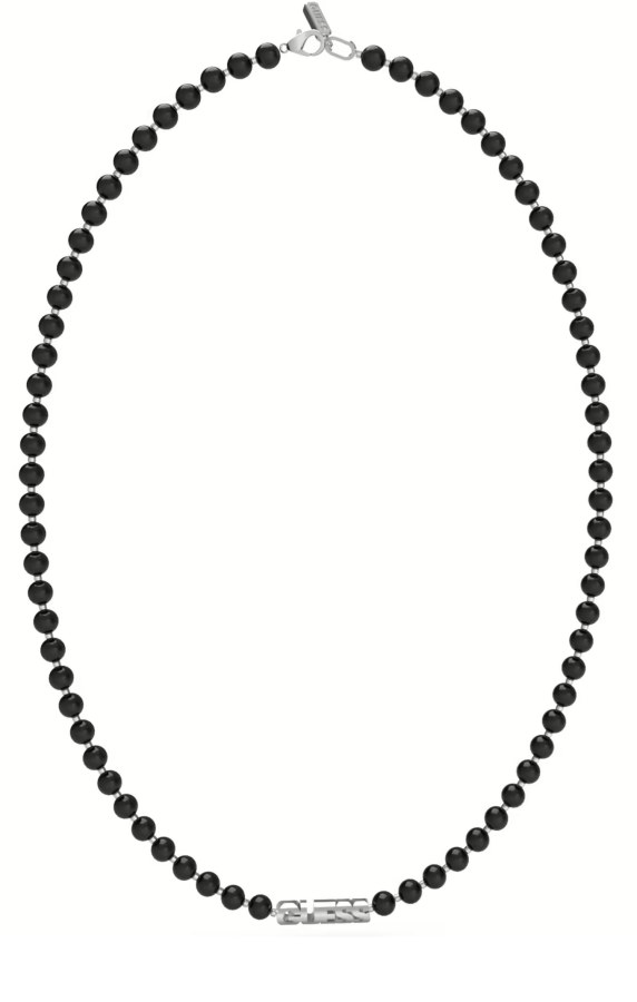 Guess Korálkový náhrdelník Edgy Styles JUMN04058JWSTBKT/U - Náhrdelníky