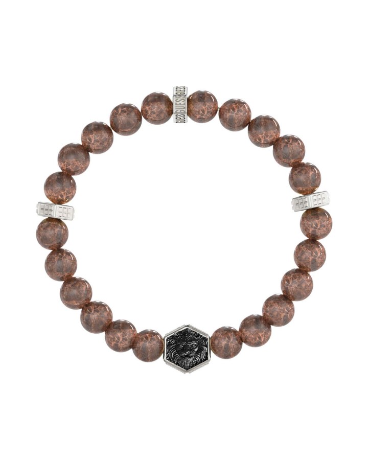 Guess Korálkový náramek Lion King JUMB06005JWSTBRT/U - Náramky Korálkové náramky