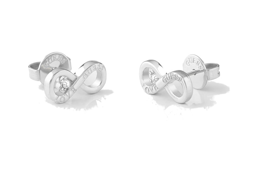 Guess Krásné ocelové náušnice Nekonečno Studs Party JUBE02182JWRHT/U Guess Krásné ocelové náušnice Nekonečno Studs Party JUBE02182JWRHT/U - Náušnice Pecky
