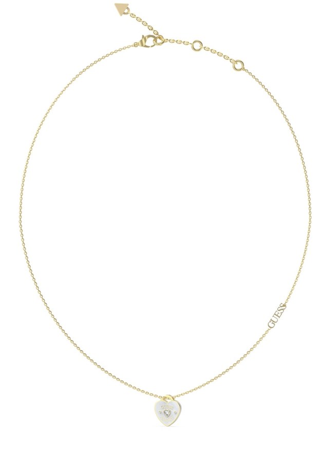 Guess Krásný pozlacený náhrdelník Guess Amore JUBN05052JWYGWHT/U Guess Krásný pozlacený náhrdelník Guess Amore JUBN05052JWYGWHT/U - Náhrdelníky