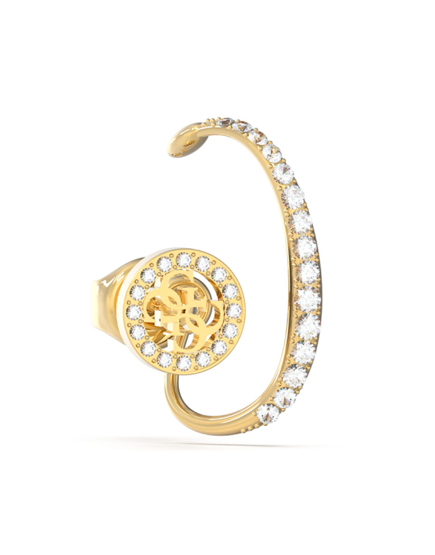 Guess Luxusní single náušnice Crazy Earrings JUBE03292JWYGT Guess Luxusní single náušnice Crazy Earrings JUBE03292JWYGT - Náušnice Asymetrické náušnice