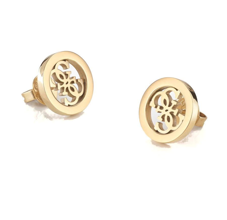Guess Minimalistické pozlacené náušnice pecky Studs Party JUBE02162JWYGT/U Guess Minimalistické pozlacené náušnice pecky Studs Party JUBE02162JWYGT/U - Náušnice Pecky