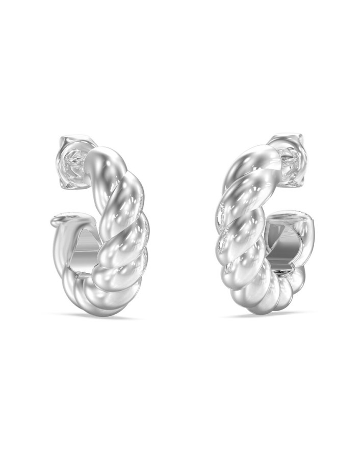 Guess Moderní ocelové náušnice Madison JUBE06431JWRHT/U