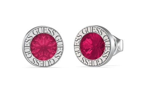 Guess Moderní ocelové náušnice pecky Color My Day JUBE02244JWRHPKT/U Guess Moderní ocelové náušnice pecky Color My Day JUBE02244JWRHPKT/U - Náušnice Pecky
