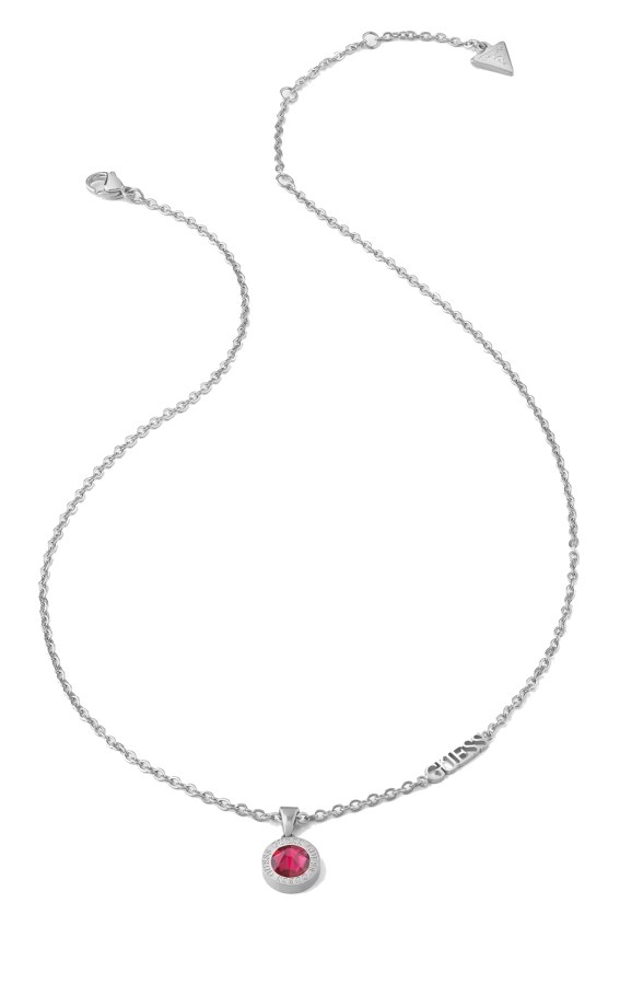 Guess Moderní ocelový náhrdelník Color My Day JUBN02245JWRHPKT/U Guess Moderní ocelový náhrdelník Color My Day JUBN02245JWRHPKT/U - Náhrdelníky