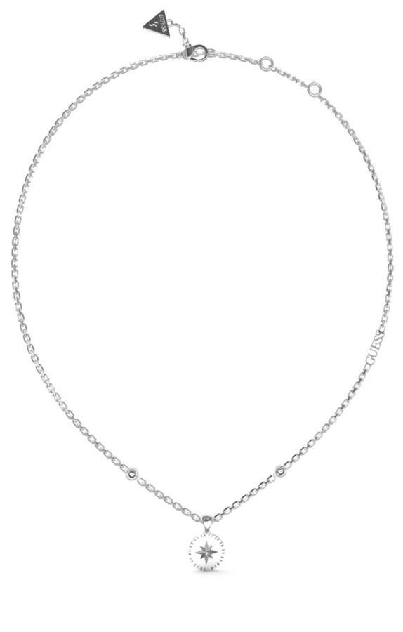 Guess Moderní ocelový náhrdelník Monete JUBN02201JWRHT/U - Náhrdelníky