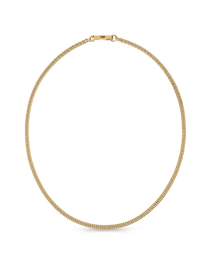 Guess Moderní pozlacený řetízek My Chains JUMN01329JWYGT/U