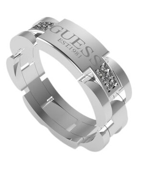 Guess Módní ocelový prsten Frontiers JUMR01344JWST 62 mm