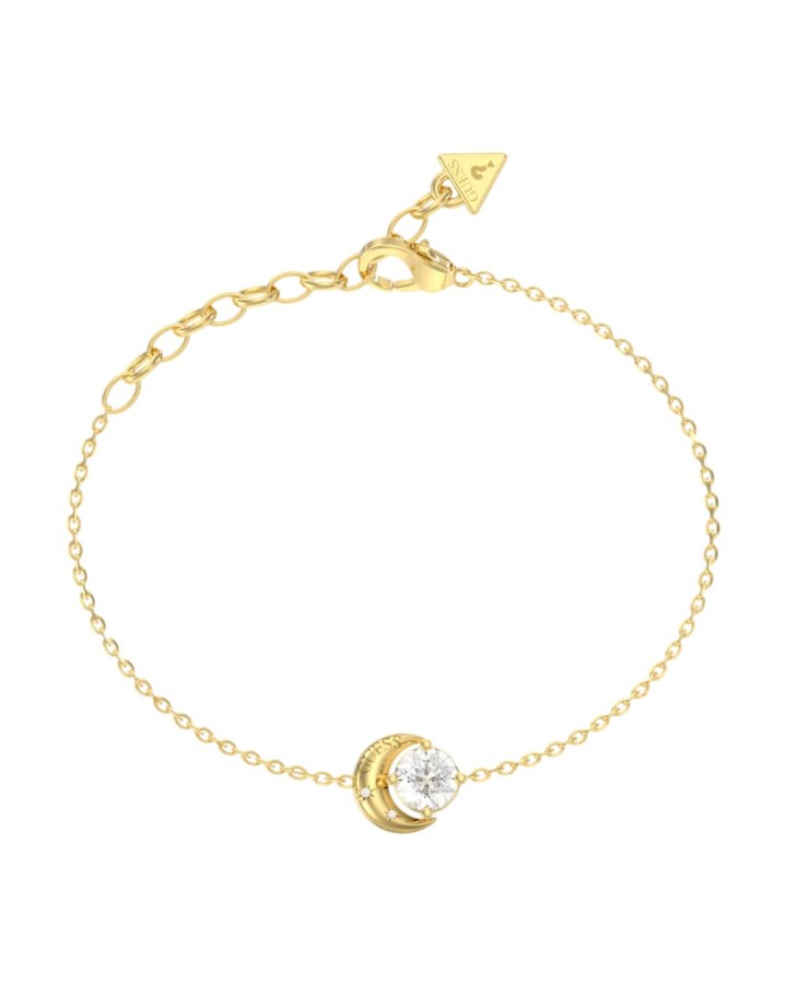 Guess Módní pozlacený náramek Aurora JUBB06234JWYG 18,4 cm