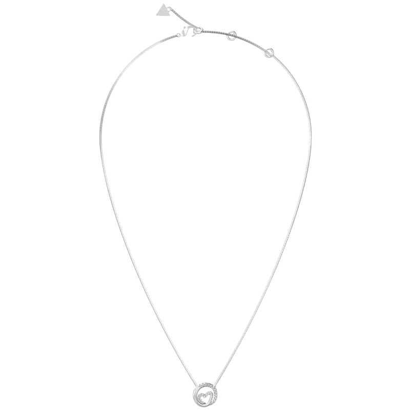 Guess Náhrdelník se srdíčkem Iconique JUBN05526JWRHT/U - Náhrdelníky Náhrdelníky s&nbsp;kameny