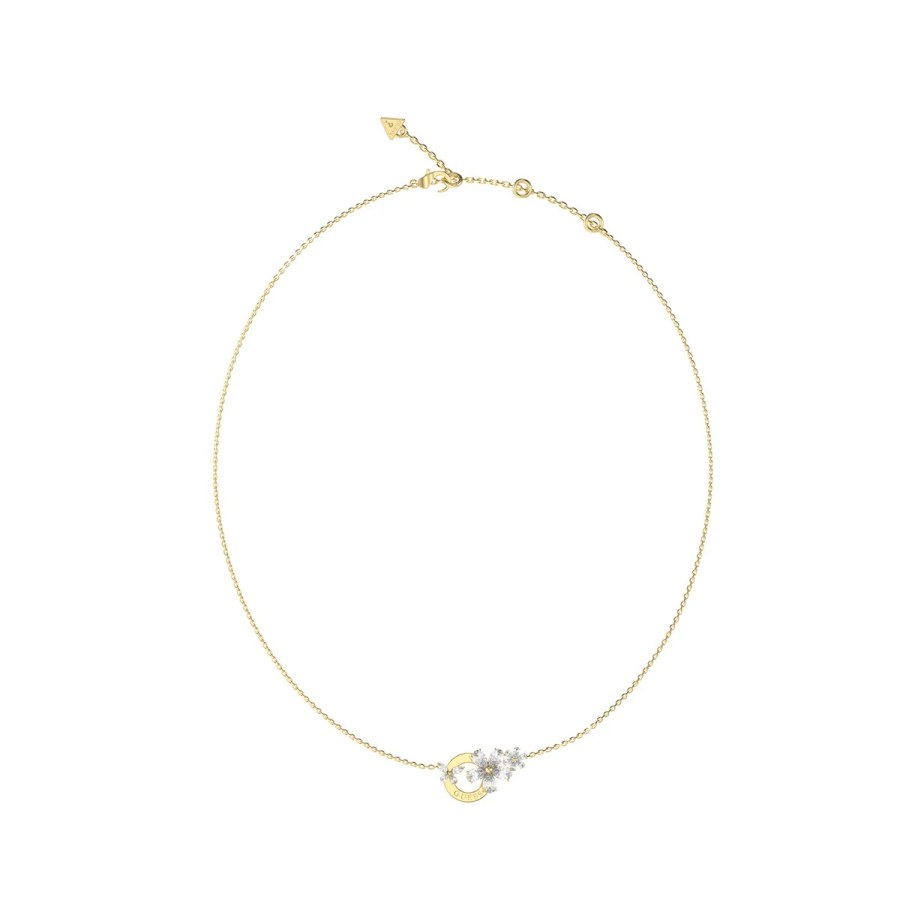 Guess Něžný pozlacený náhrdelník pro ženy Lily JUBN05102JWYGT/U Guess Něžný pozlacený náhrdelník pro ženy Lily JUBN05102JWYGT/U - Náhrdelníky