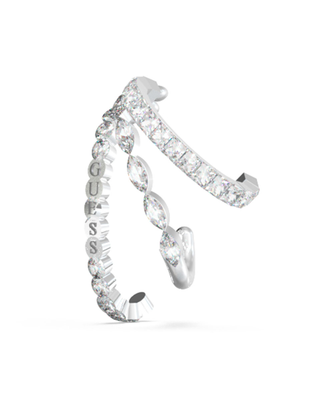 Guess Originální single třpytivá náušnice Crazy Earrings JUBE03296JWRHT Guess Originální single třpytivá náušnice Crazy Earrings JUBE03296JWRHT - Náušnice Ostatní typy náušnic