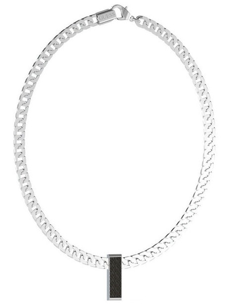 Guess Dámský výrazný náhrdelník z&nbsp;oceli JUMN03223JWSTBKT-U - Náhrdelníky