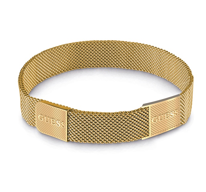 Guess Pánský pozlacený náramek Bond Street JUMB03027JWYGT-U Guess Pánský pozlacený náramek Bond Street JUMB03027JWYGT-U - Náramky Řetízkové náramky