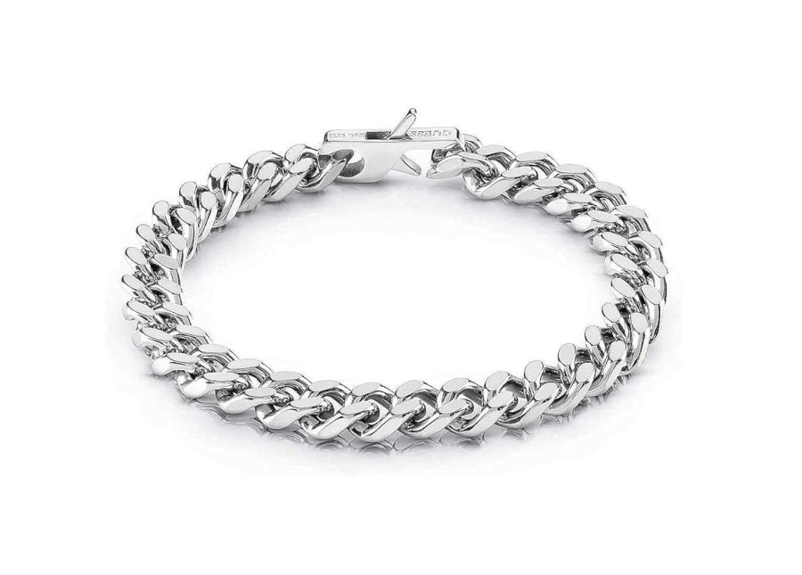 Guess Pánský stylový ocelový náramek Hype JUMB01350JWST 19 cm - Náramky Řetízkové náramky