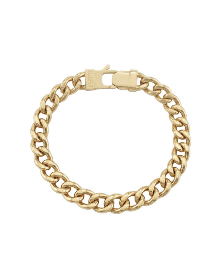 Guess Pozlacený pánský náramek z&nbsp;oceli Lo Studio JUMB06104JWYG 19 cm
