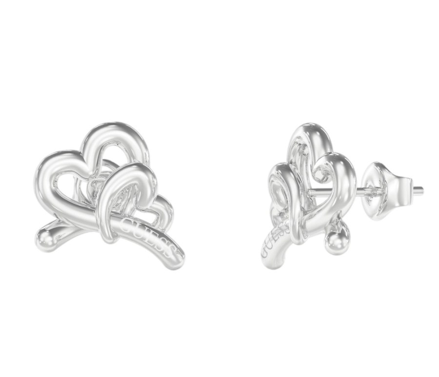 Guess Romantické náušnice Srdce Love Bites JUBE06058JWRHT/U - Náušnice Pecky