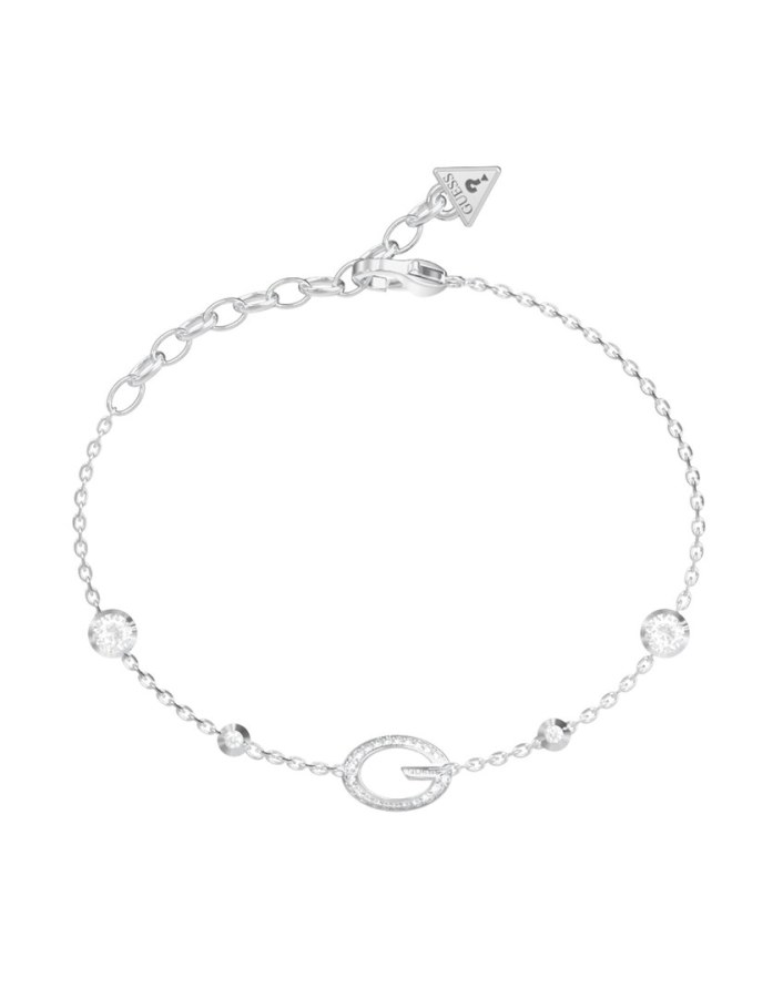 Guess Fashion ocelový náramek G Camden JUBB06337JWRH 18,4 cm