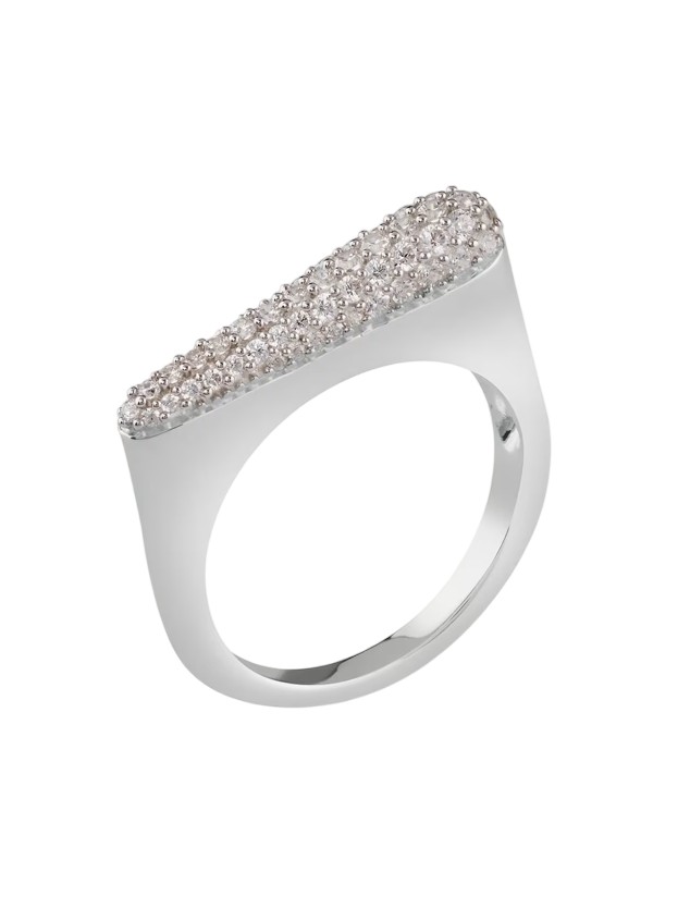 Guess Stříbrný prsten se zirkony Nuances JSBR04503JWRH 52 mm - Prsteny Prsteny s&nbsp;kamínkem