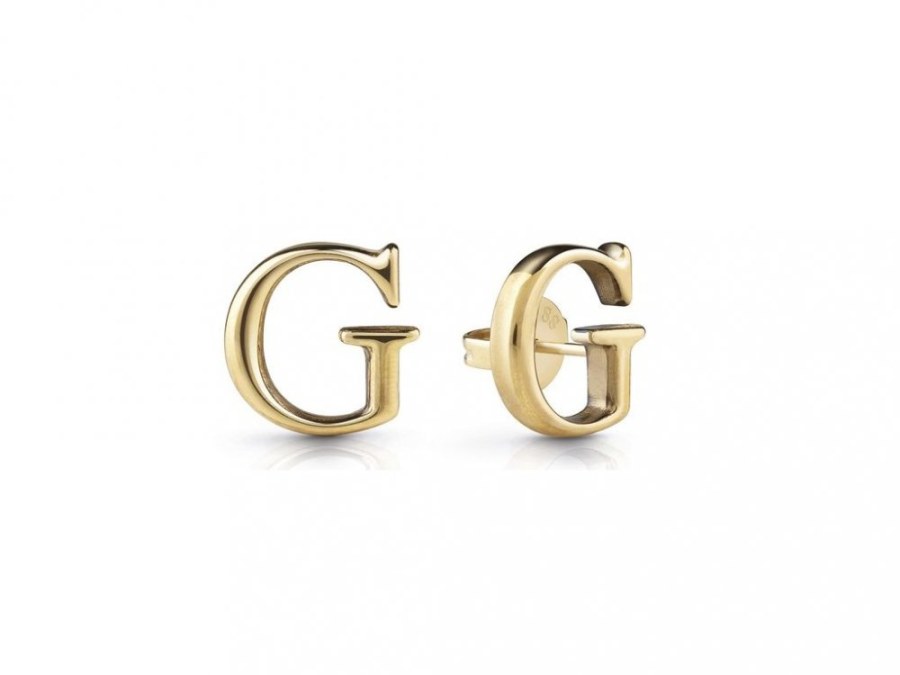 Guess Stylové pozlacené náušnice Studs Party JUBE02169JWYGT Guess Stylové pozlacené náušnice Studs Party JUBE02169JWYGT - Náušnice Pecky