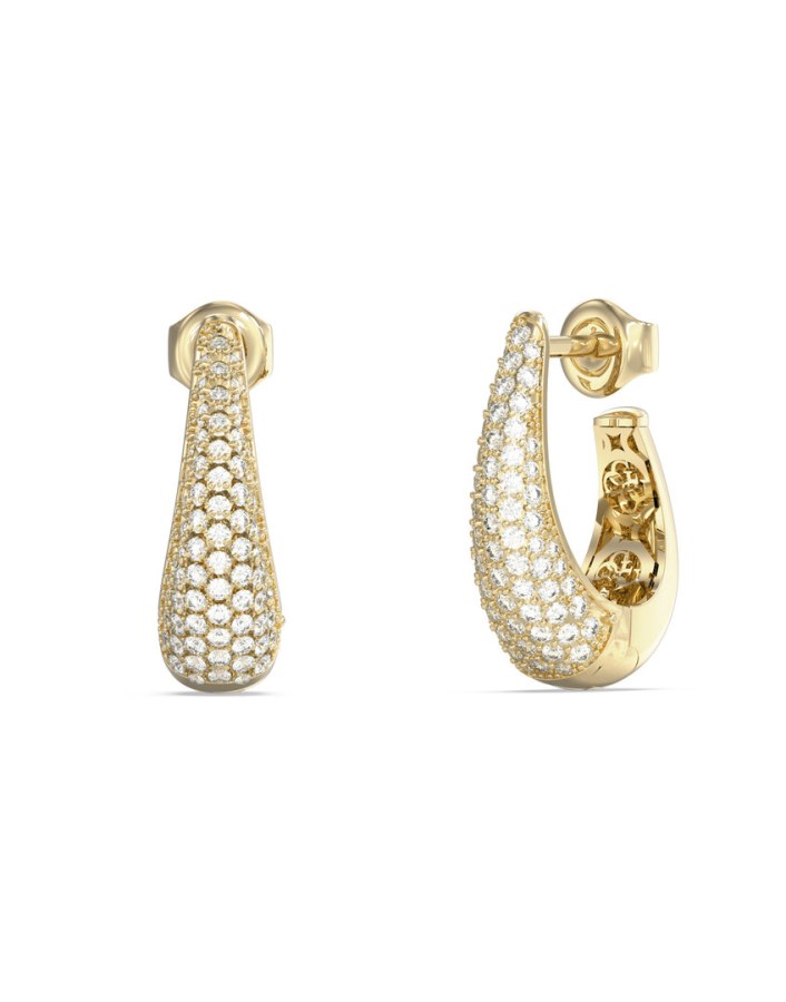 Guess Třpytivé náušnice Tear Drop Madison JUBE06429JWYGT/U