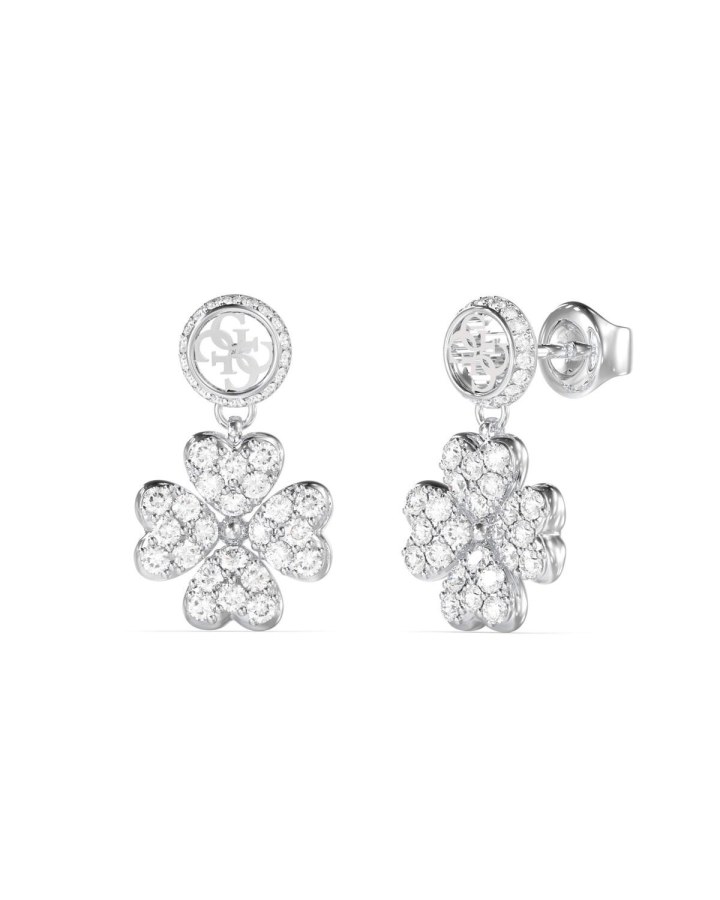 Guess Úchvatné náušnice s&nbsp;přívěsky Love Bites JUBE06045JWRHT/U - Náušnice Visací náušnice