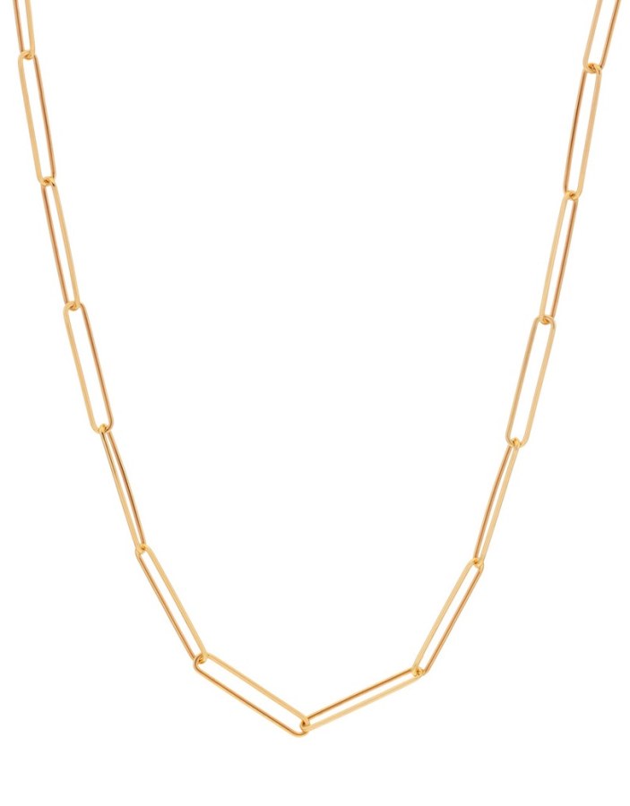 Hot Diamonds Moderní pozlacený náhrdelník Jac Jossa Embrace CH110 - Řetízky