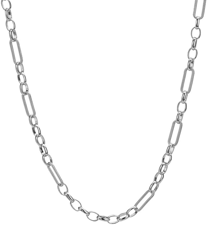 Hot Diamonds Nadčasový stříbrný náhrdelník Linked CH130 - Řetízky