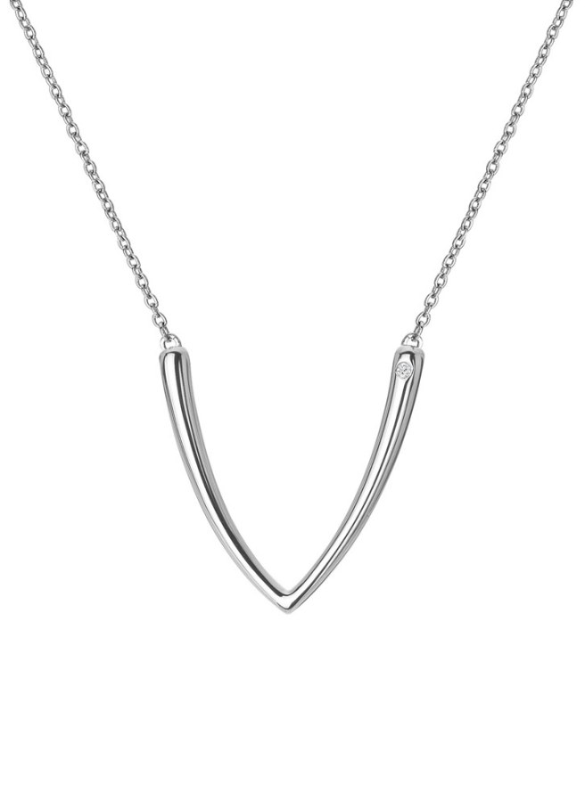 Hot Diamonds Originální stříbrný náhrdelník s diamantem Reflect DN159 - Náhrdelníky