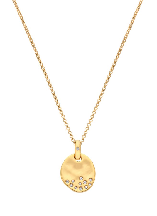 Hot Diamonds Pozlacený náhrdelník s diamantem a topazy Jac Jossa Soul DP1020 (řetízek, přívěsek) Hot Diamonds Pozlacený náhrdelník s diamantem a topazy Jac Jossa Soul DP1020 (řetízek, přívěsek) - Náhrdelníky