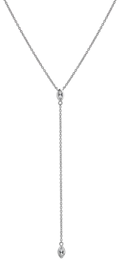 Hot Diamonds Slušivý stříbrný náhrdelník s diamantem Tender DN177