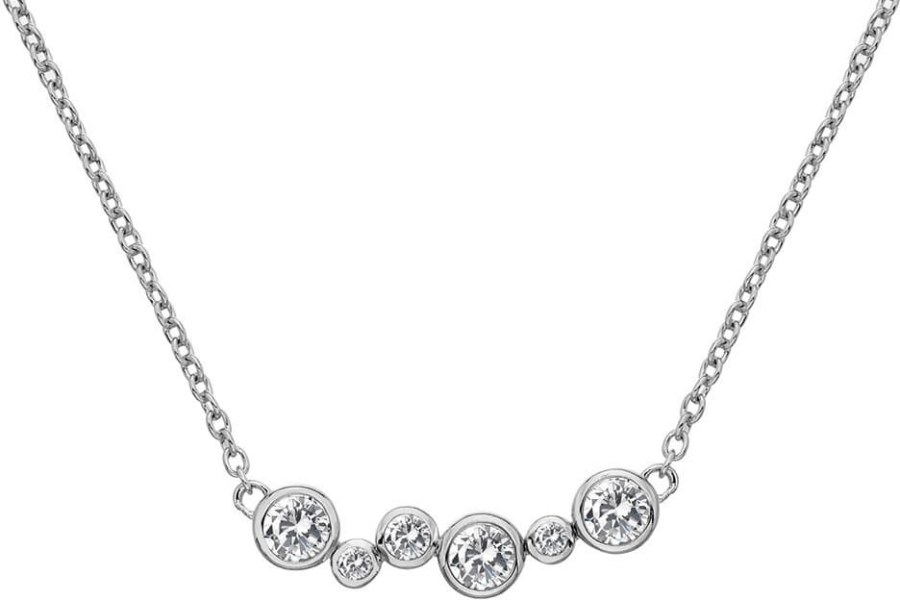 Hot Diamonds Stříbrný náhrdelník s diamantem Tender DN147 - Náhrdelníky