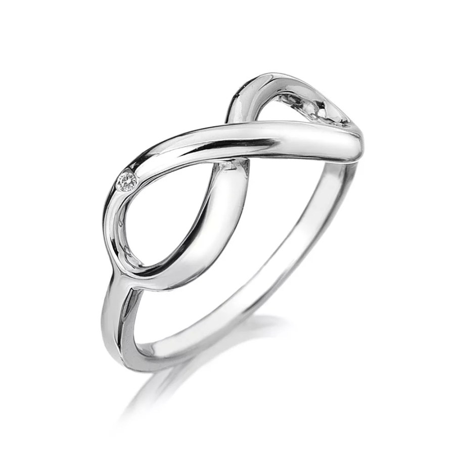 Hot Diamonds Stříbrný prsten Hot Diamonds Infinity DR144 59 mm
