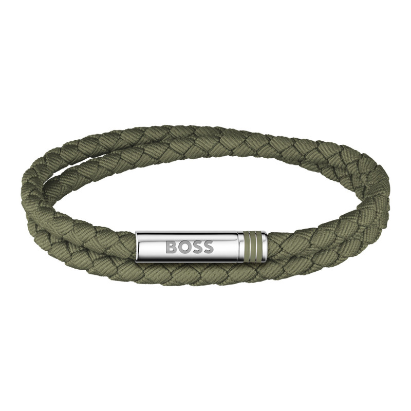 Hugo Boss Dvojitý nylonový náramek Ares Summer 1580797